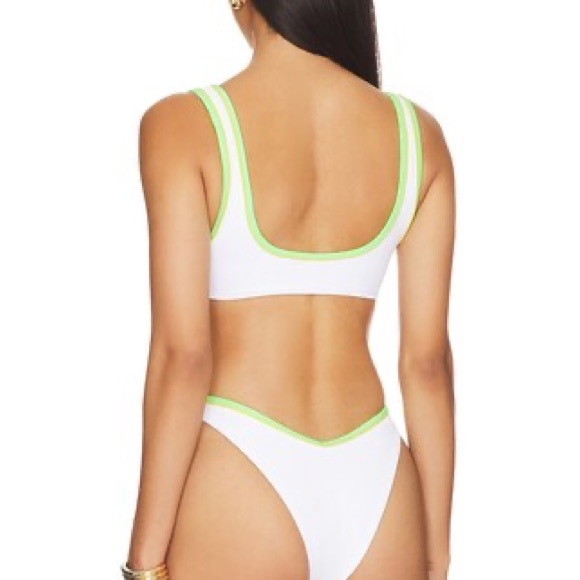 NWT Lovers + friends let it go neon bikini top - Picture 2 of 4